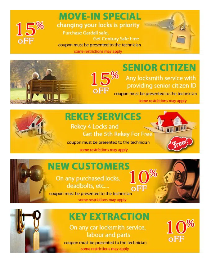 Gold Locksmith Store New York, NY 212-659-0025 - coupon21-set-five